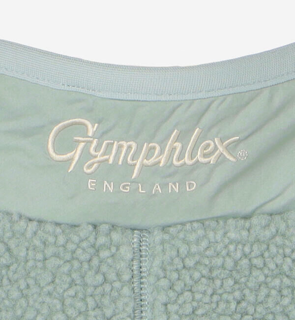 GYMPHLEX「Gymphlex | ライト ボアショートベスト WOMEN」|ダウンベスト・ベスト|