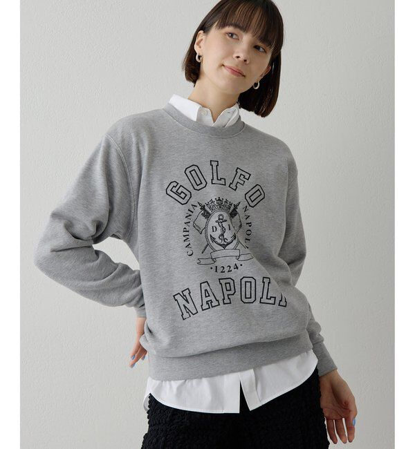  「マリン裏毛プルオーバー」|Tシャツ・カットソー|グレー