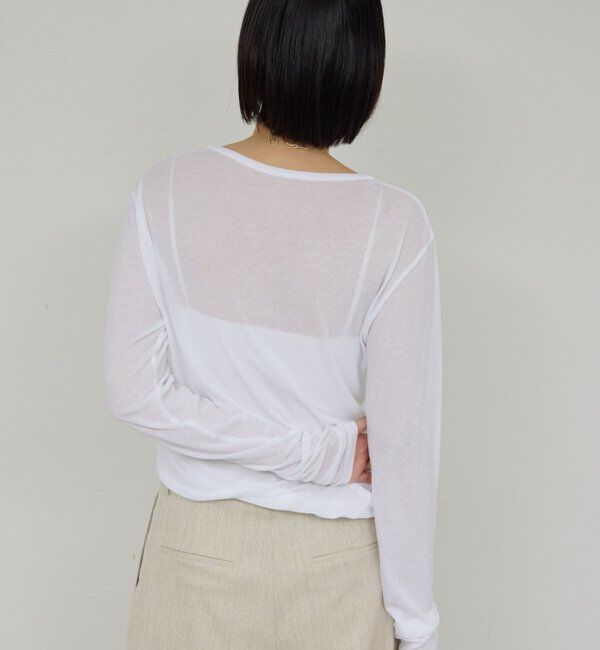 La nature linge「【La nature linge】NEWロングスリーブTシャツ」|Tシャツ・カットソー|