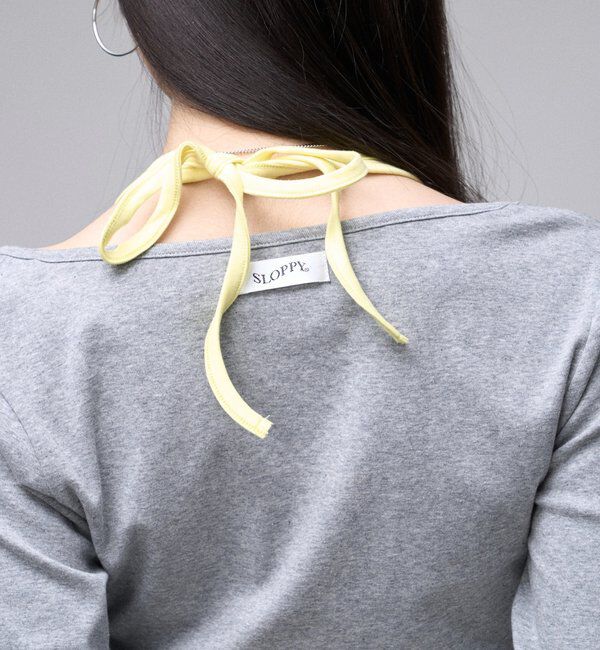  「【SLOPPY】 ヘンリーネックL/Sトップス」|Tシャツ・カットソー|