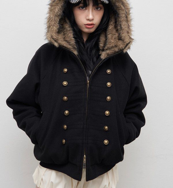 「【26AW LOOK掲載品番/WEB限定サイズあり】ナポレオンファーブルゾン」|ブルゾン・スタジャン|