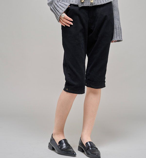  「【26AW LOOK掲載品番】2wayラギッドファーカプリ」|デニム|