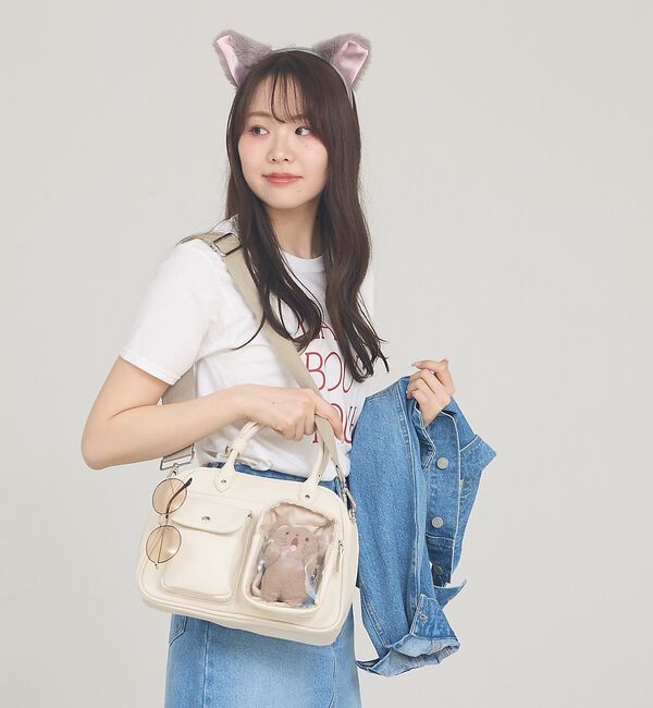 LOWELL things「【再入荷】オシゴト/2WAYボストンバッグ【推し活】」|ボストンバッグ|