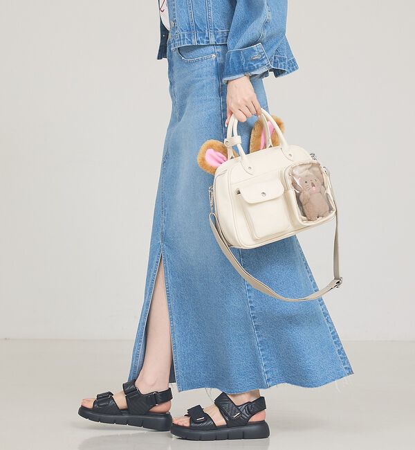LOWELL things「【再入荷】オシゴト/2WAYボストンバッグ【推し活】」|ボストンバッグ|