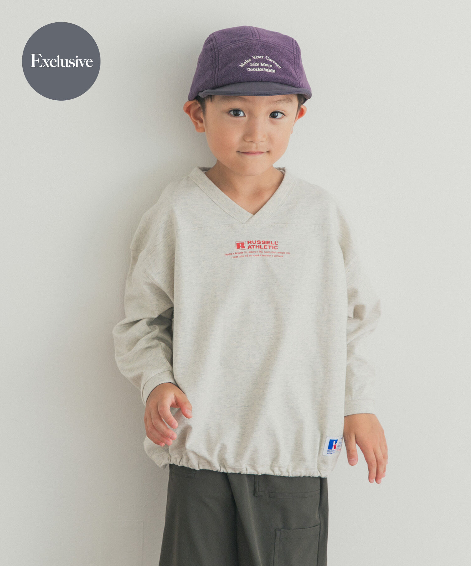 URBAN RESEARCH DOORS「『150ｻｲｽﾞあり』『別注』Russell Athletic&times;DOORS ﾌｯﾄﾎﾞｰﾙﾛﾝｸﾞｽ 」|その他|オートミール