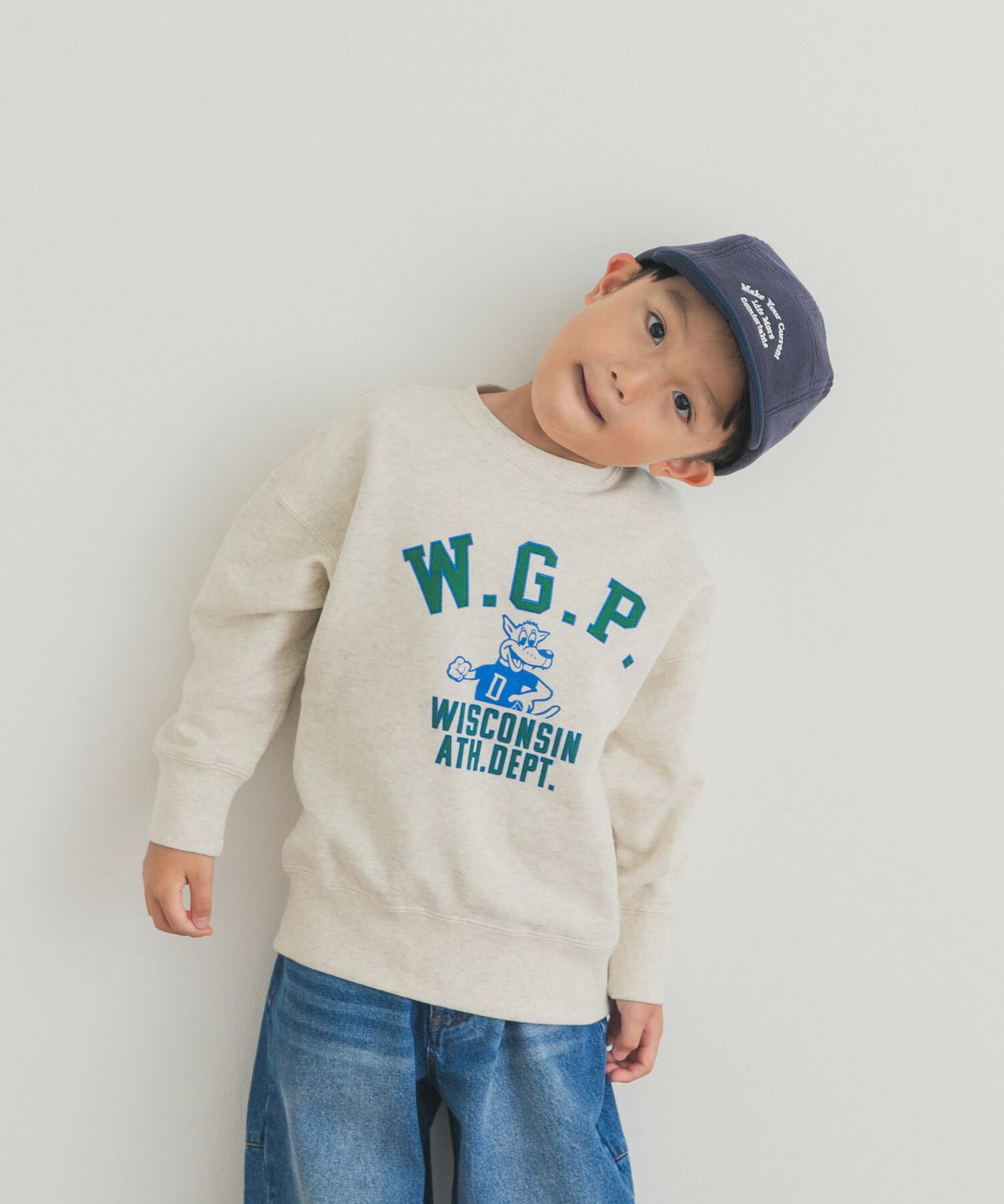 URBAN RESEARCH DOORS「『別注』Champion&times;DOORS　アニマルプリント SWEATSHIRTS(KIDS)」|その他|