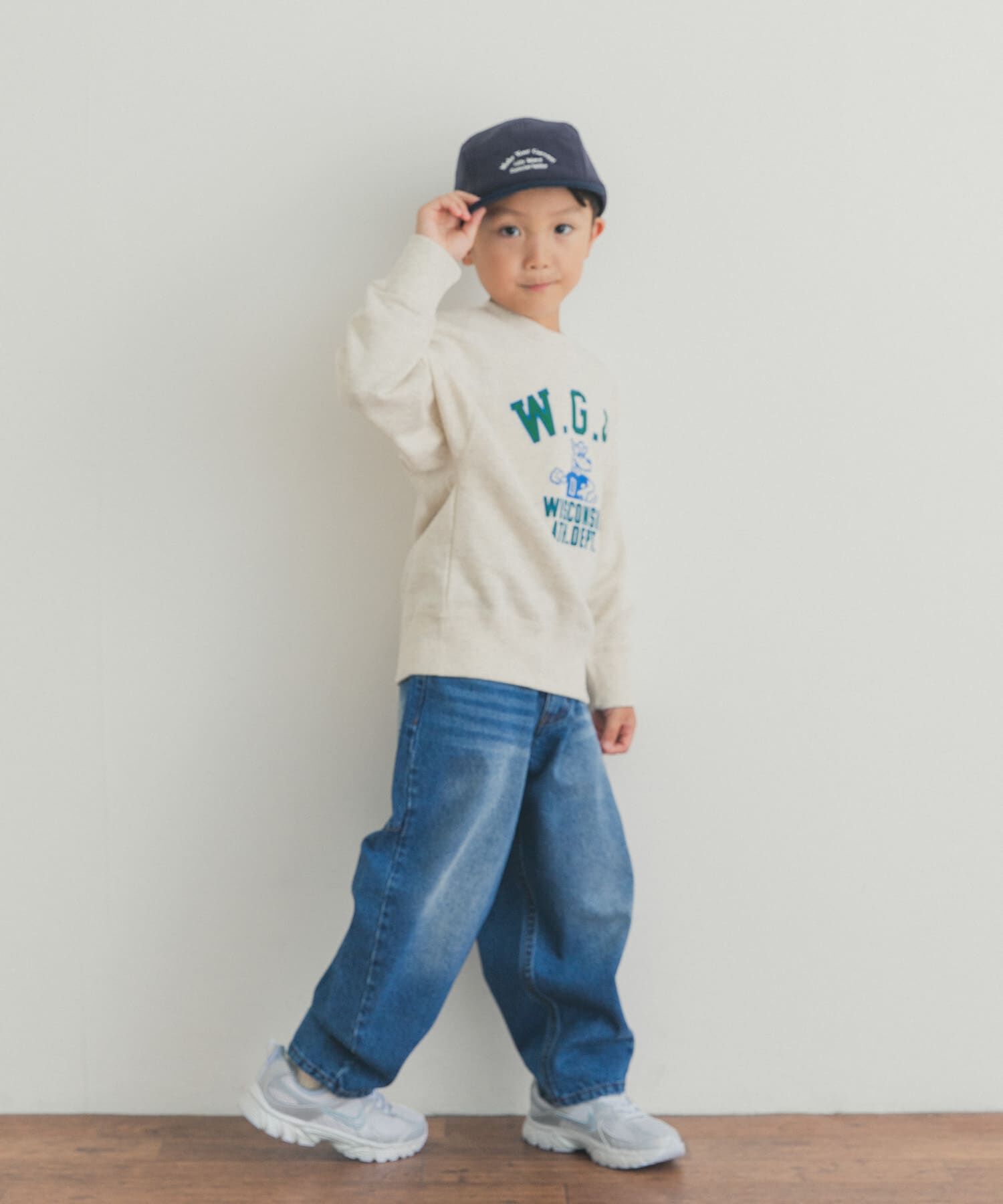 URBAN RESEARCH DOORS「『別注』Champion&times;DOORS　アニマルプリント SWEATSHIRTS(KIDS)」|その他|