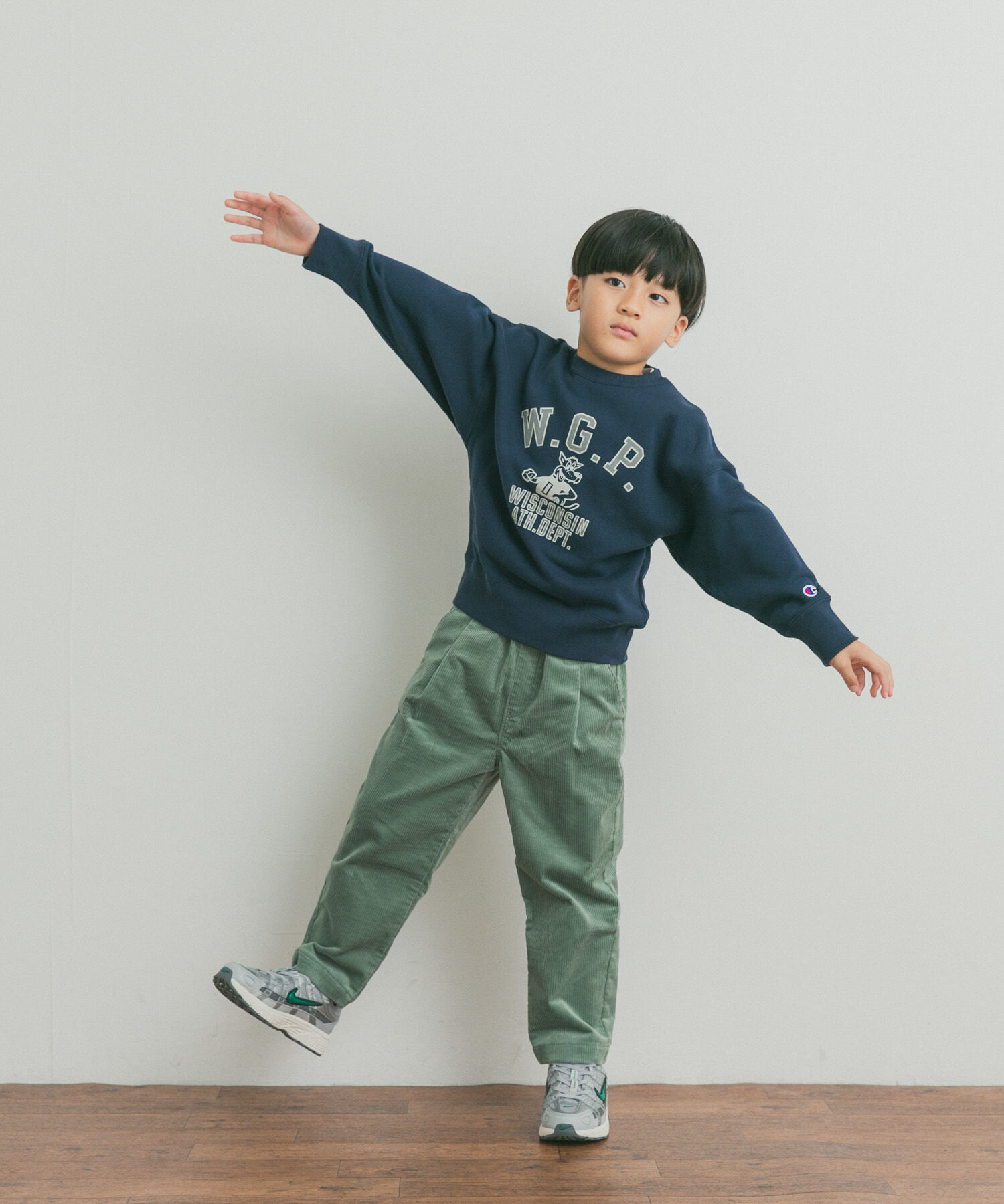 URBAN RESEARCH DOORS「『別注』Champion&times;DOORS　アニマルプリント SWEATSHIRTS(KIDS)」|その他|