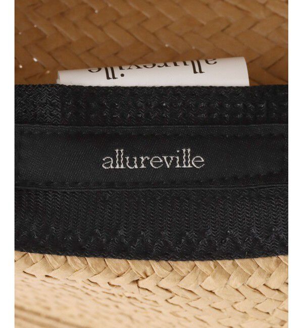 allureville「手編みポークパイハット」|ハット|