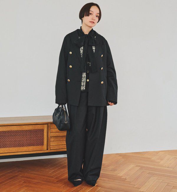  「【SMLサイズ展開/セットアップ対応】TRツータックスラックスパンツ」|その他|