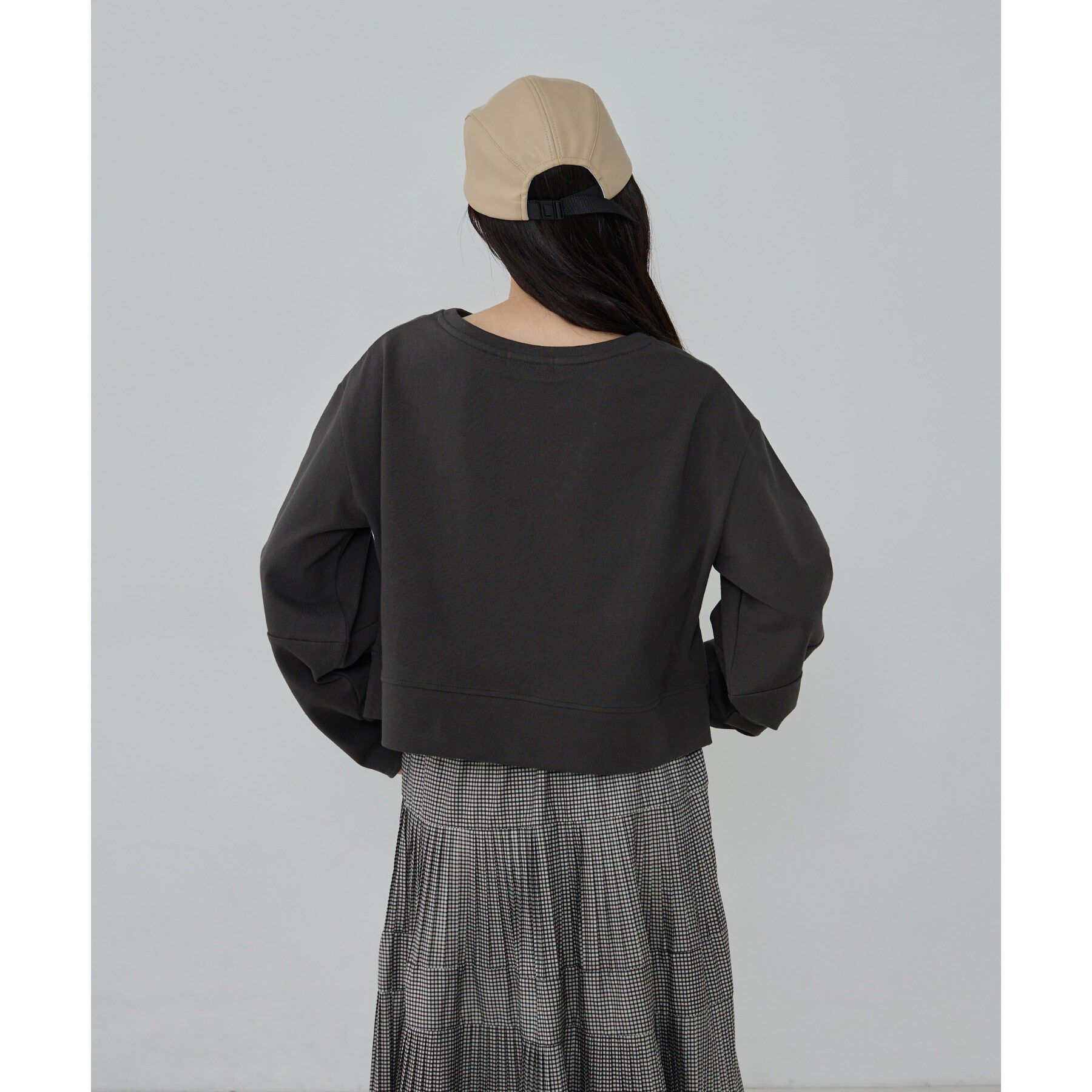 GALLEST「ロングスリーブフォルムカットソー【洗える】」|Tシャツ・カットソー|