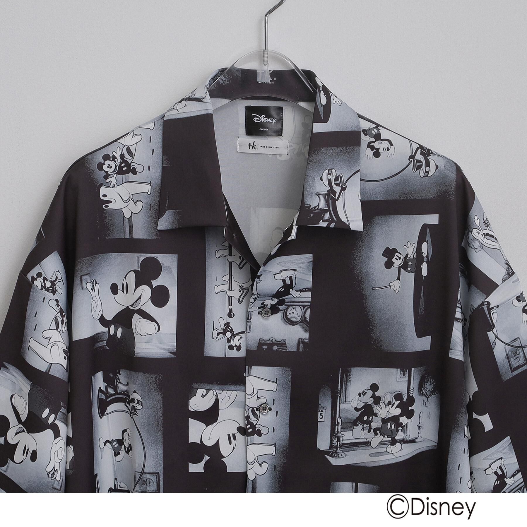 tk.TAKEO KIKUCHI「Disney capsule collection 総柄シャツ」|シャツ・ブラウス|