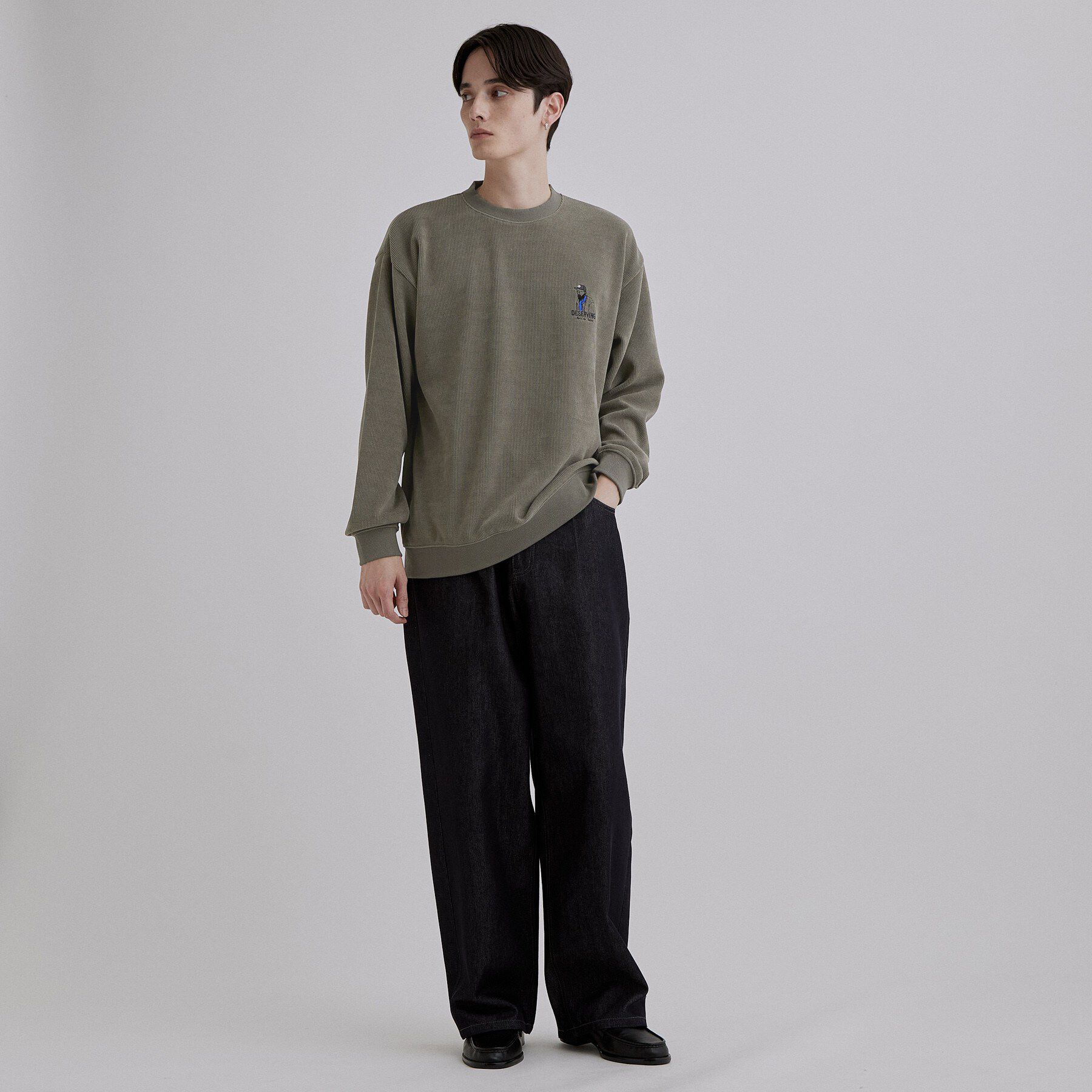 tk.TAKEO KIKUCHI「カットコールヒゲサガラスウェット」|パーカー|
