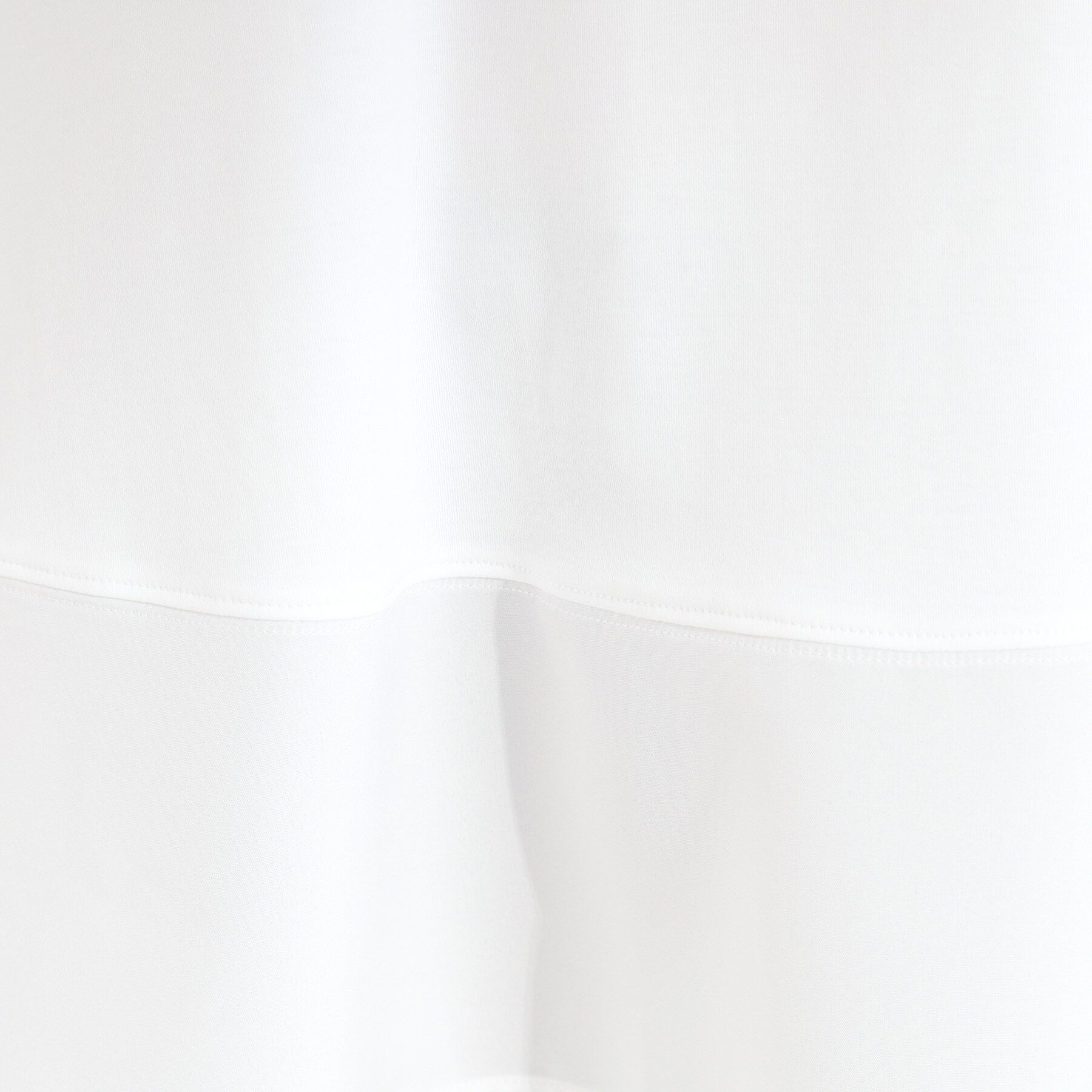 SHOO･LA･RUE「【UV/抗菌防臭/洗濯機可】体型カバーも叶う 裾切り替えAライントップス」|Tシャツ・カットソー|
