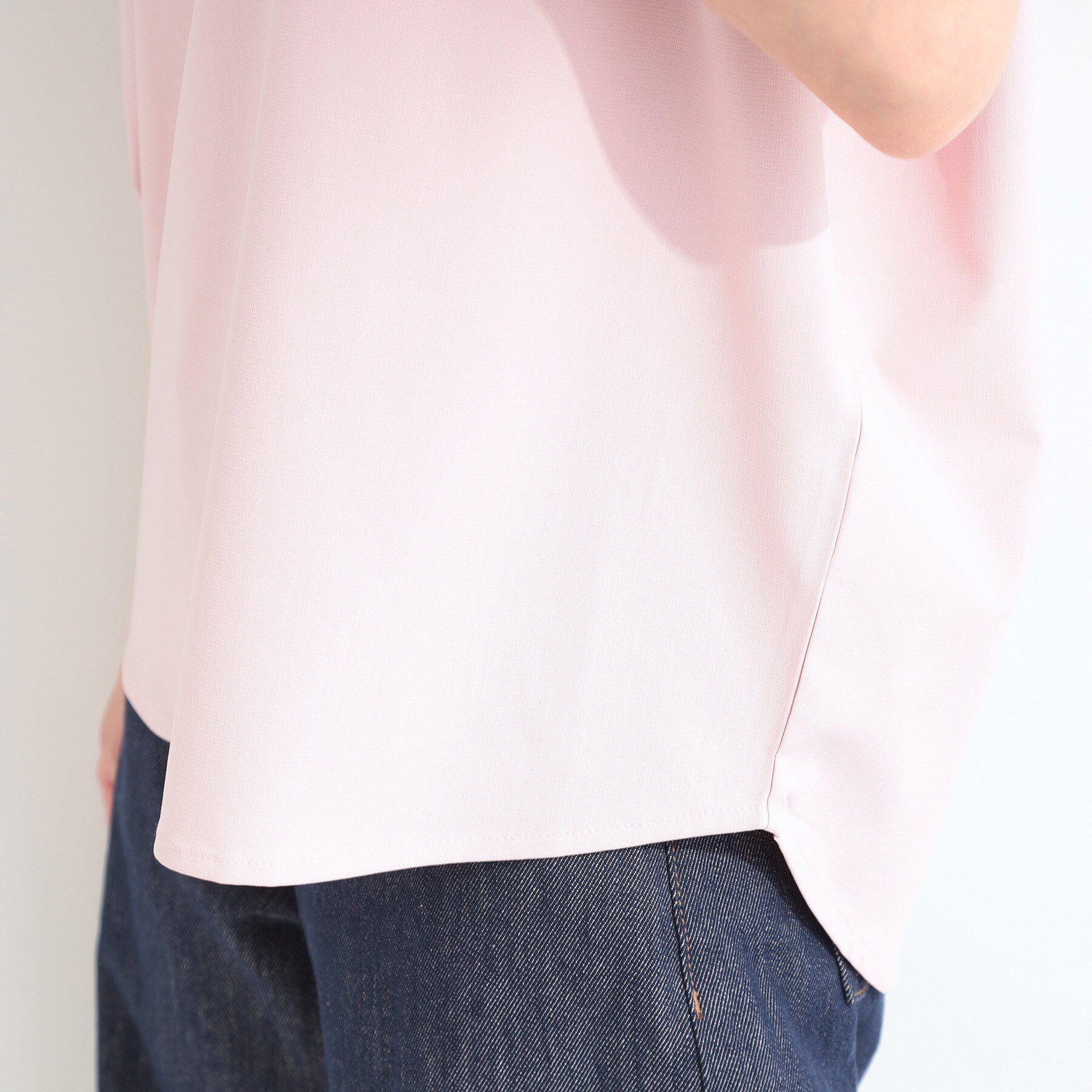 SHOO･LA･RUE「【洗濯後しわになりにくい】インせず着られる さらっとタッチのドルマンブラウス」|シャツ・ブラウス|
