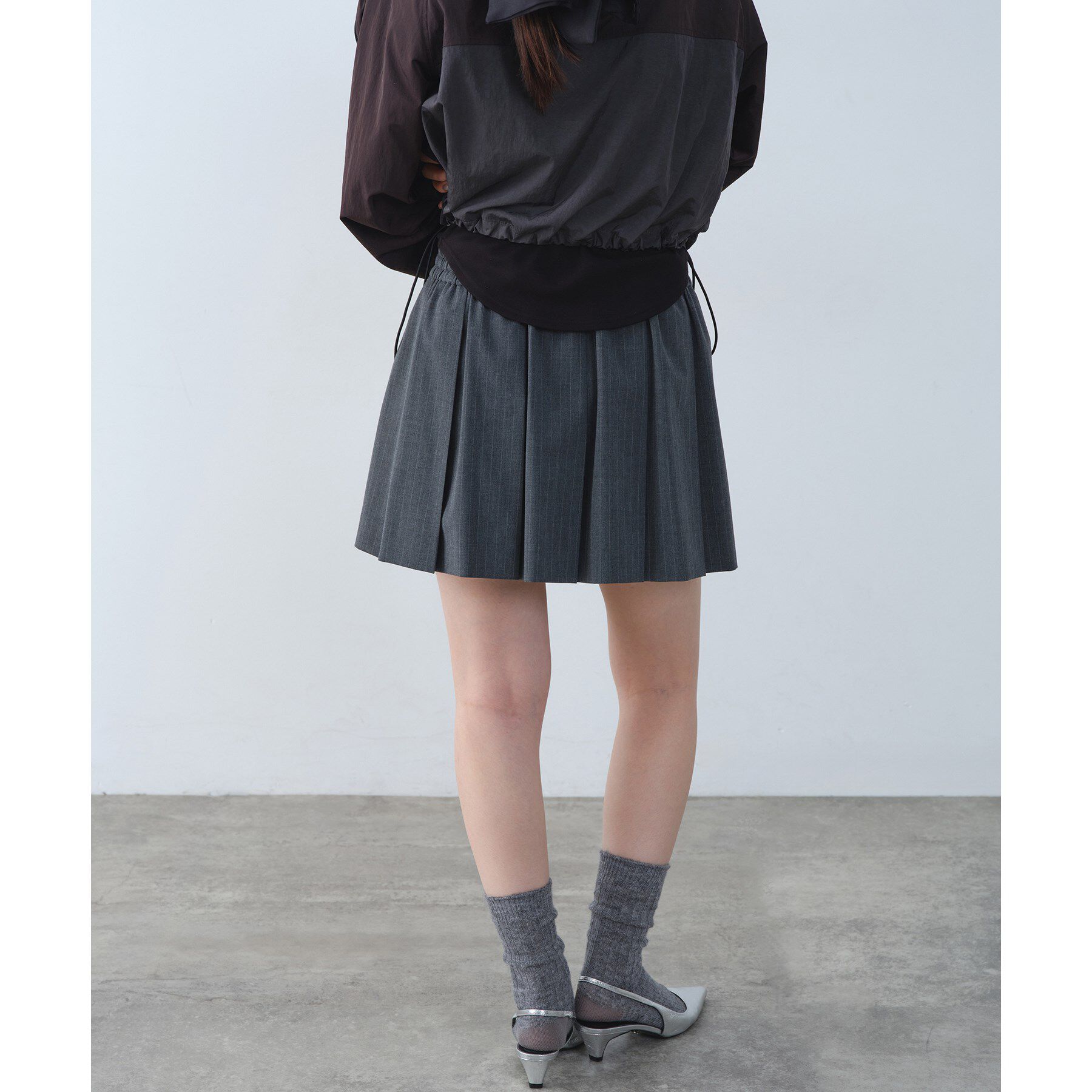 CODE A「tailored mood mini skirt」|スカート|
