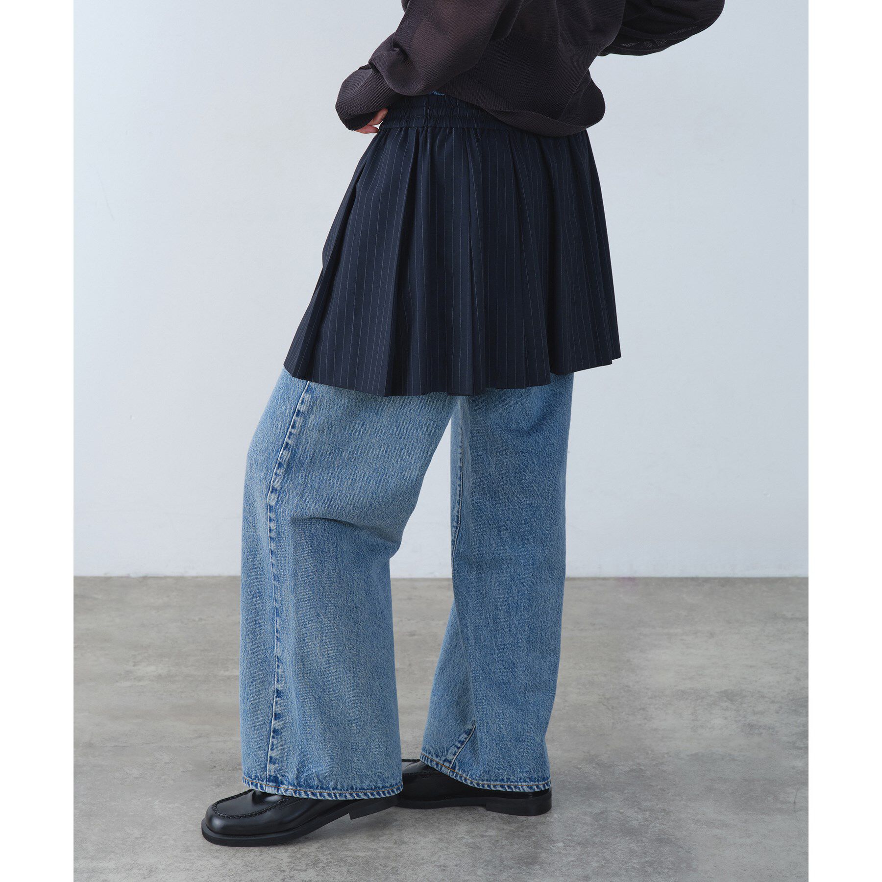 CODE A「tailored mood mini skirt」|スカート|