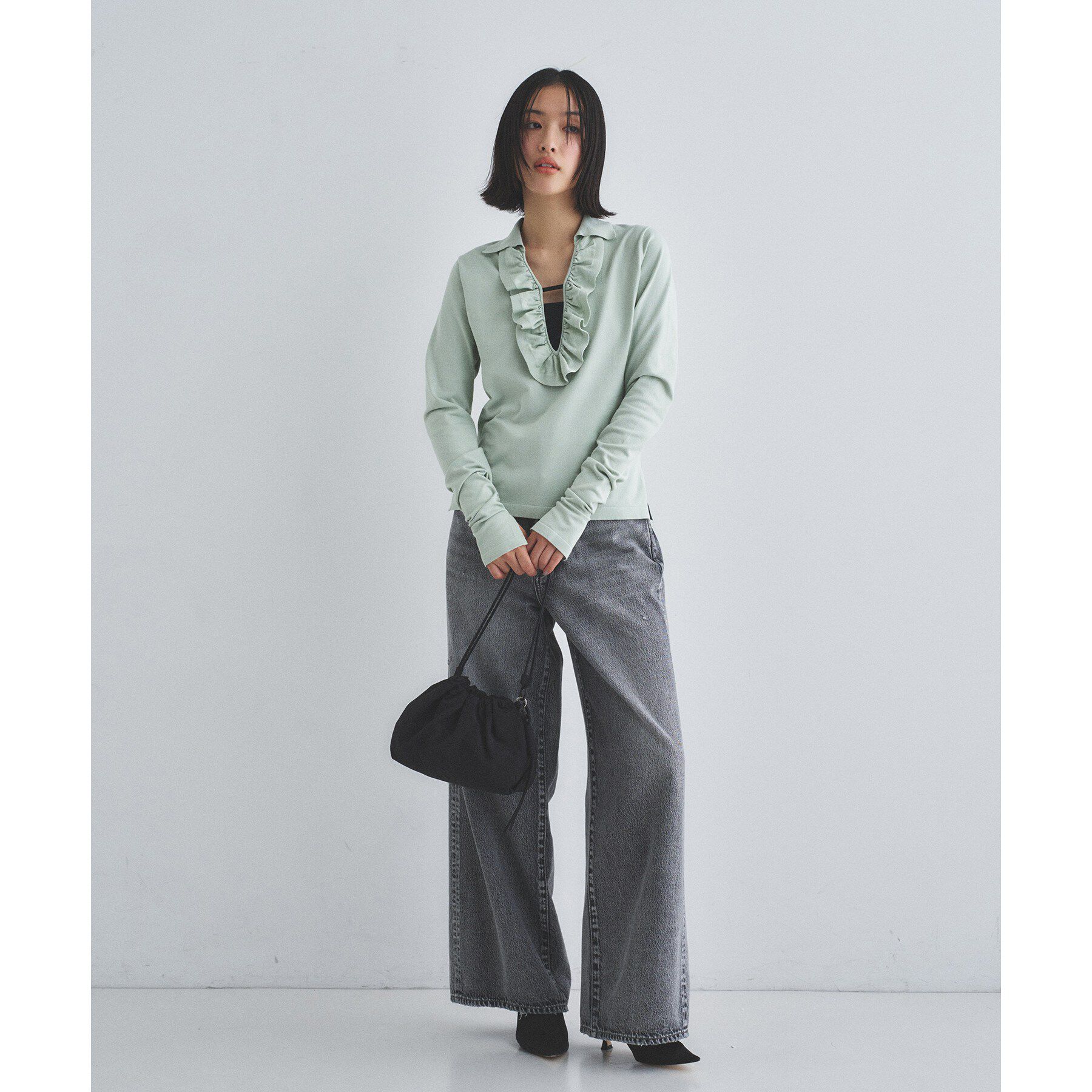 CODE A「frill knit」|ニット・セーター|