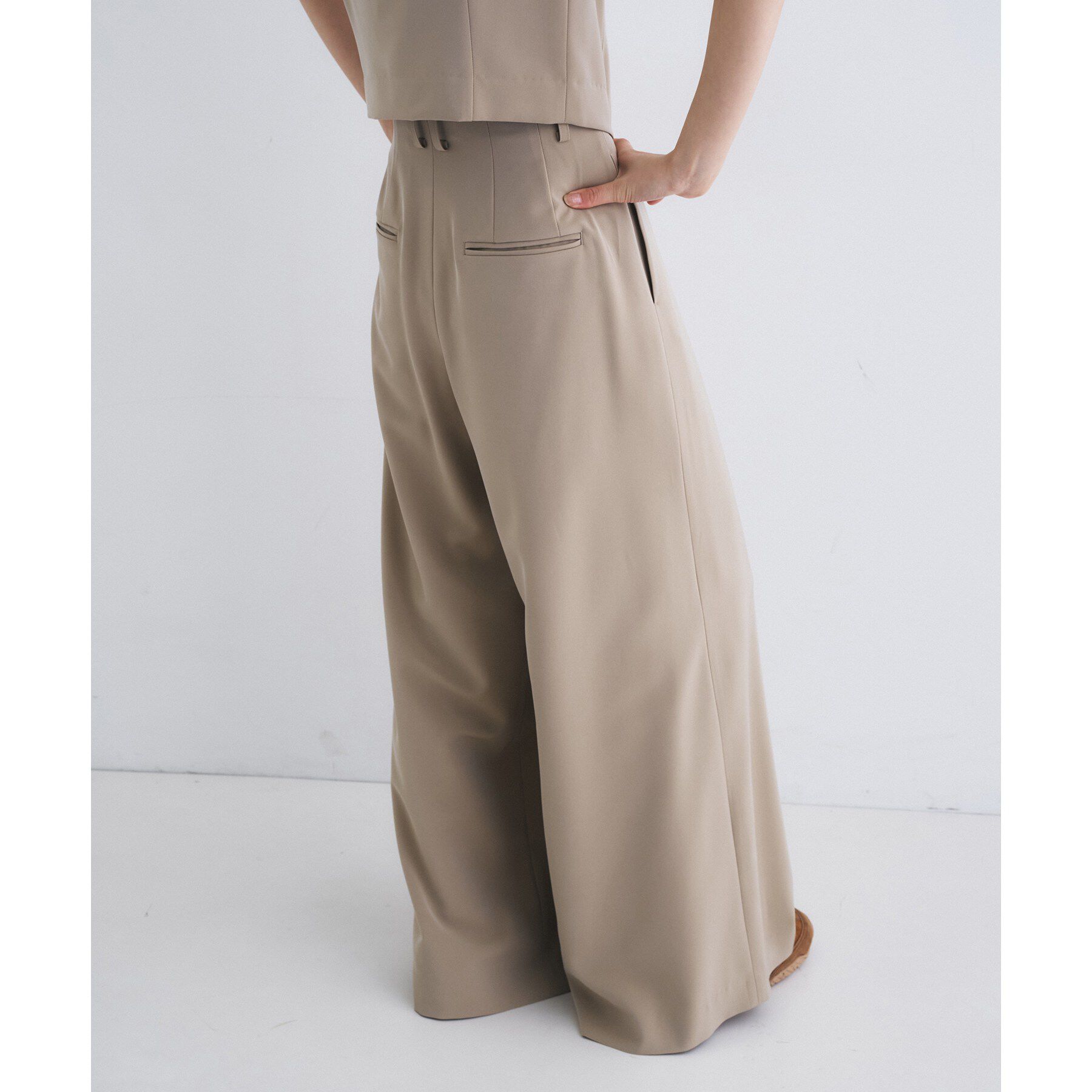CODE A「zip wide pants」|その他|
