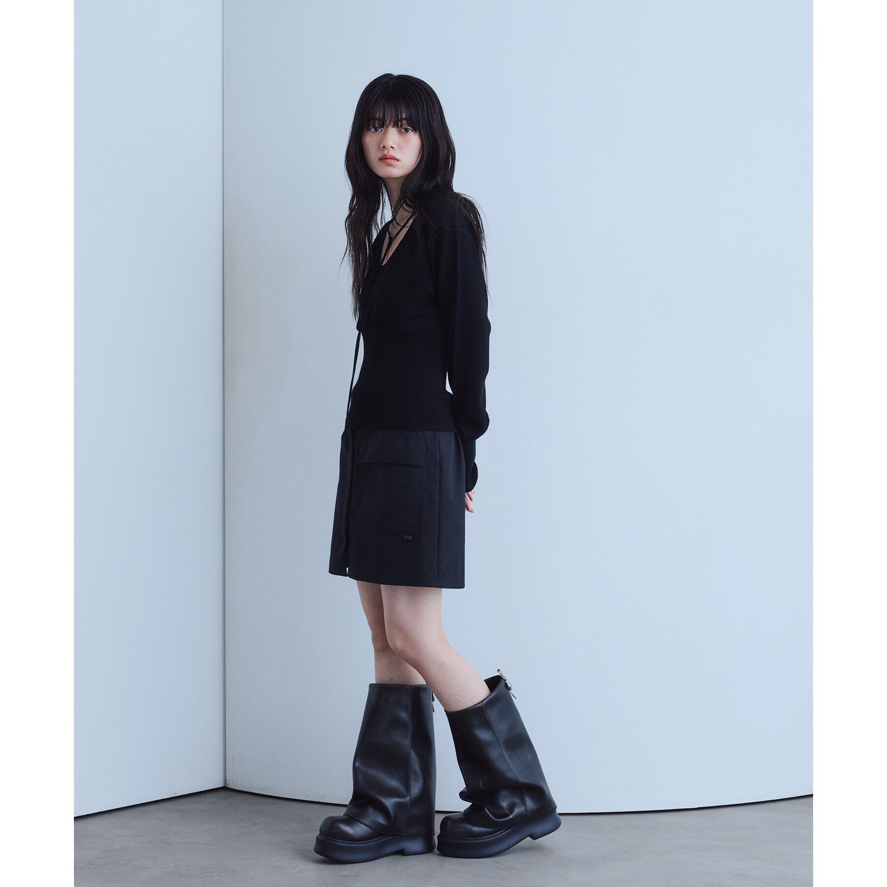 CODE A「ALM．｜BELUGA COVER BOOTS」|ショートブーツ|