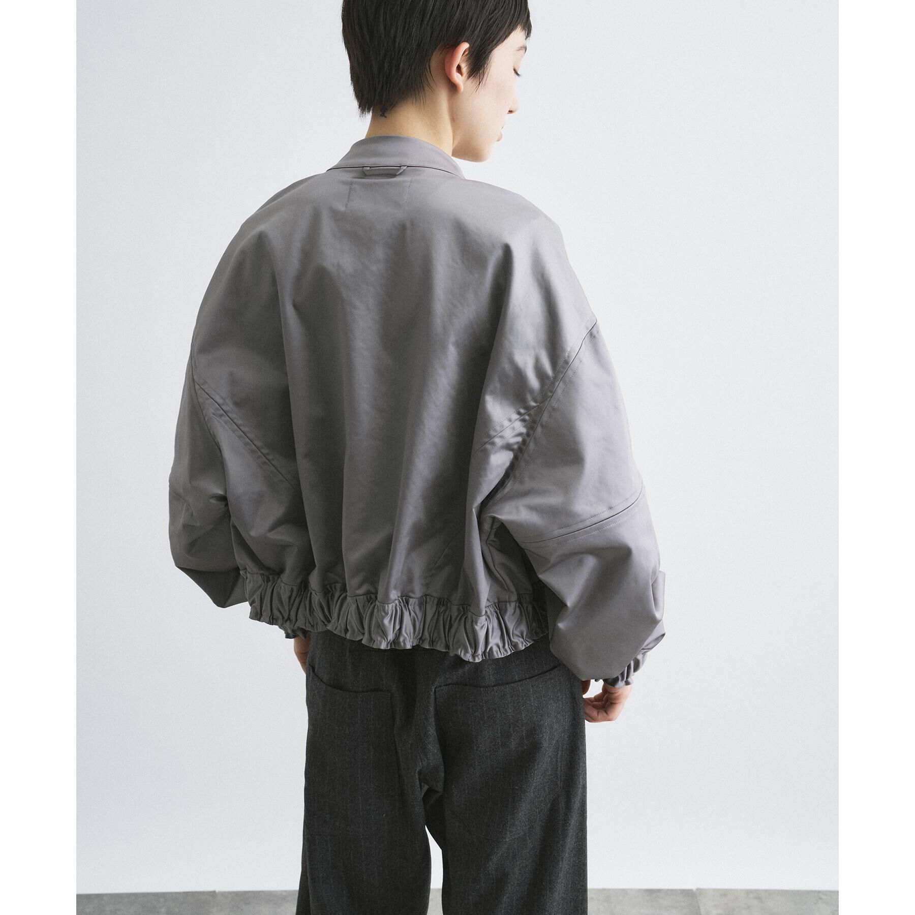 CODE A「【Re】satin bomber jacket」|ブルゾン・スタジャン|