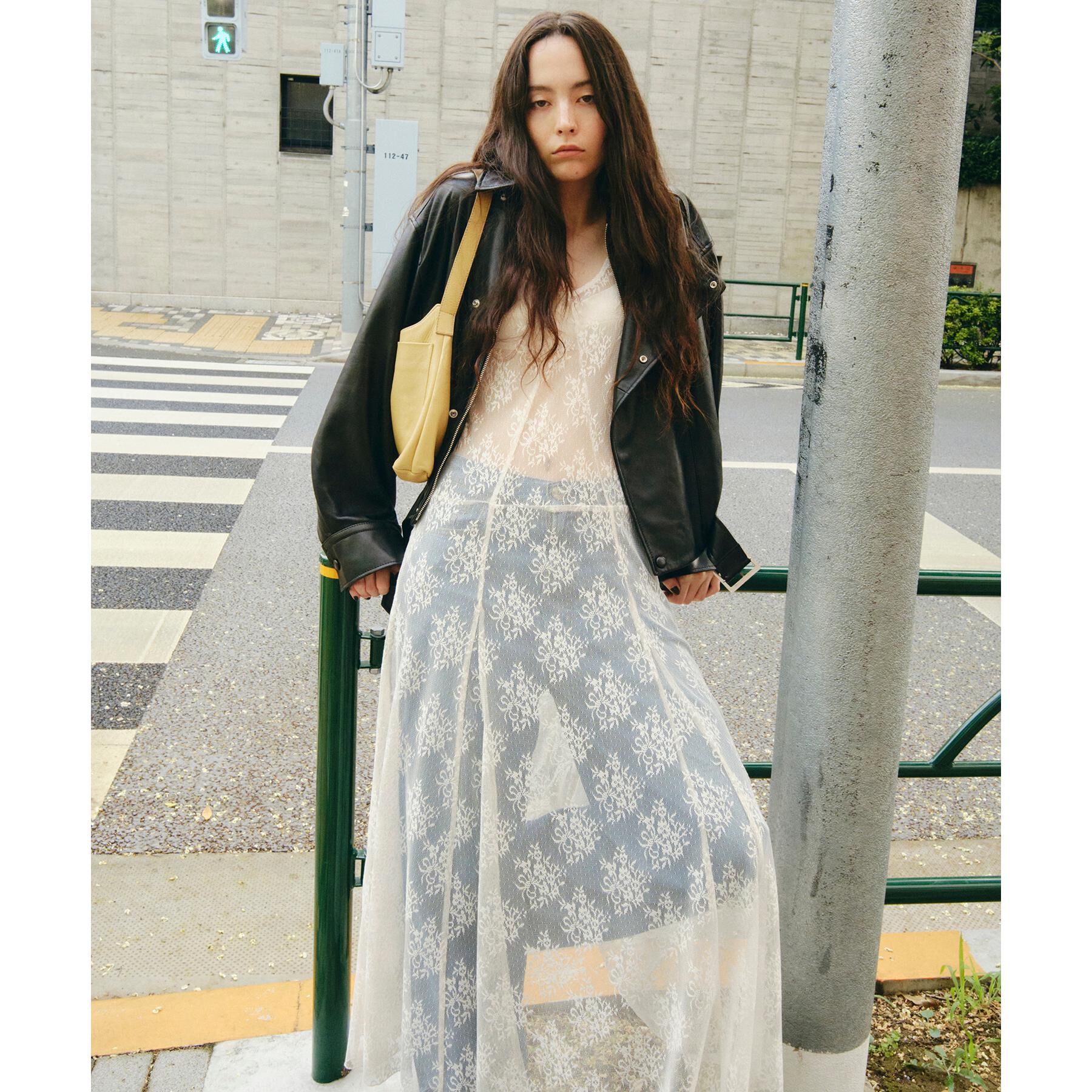 CODE A「UKI UKI＊CODE A｜veil lace dress」|ワンピース|
