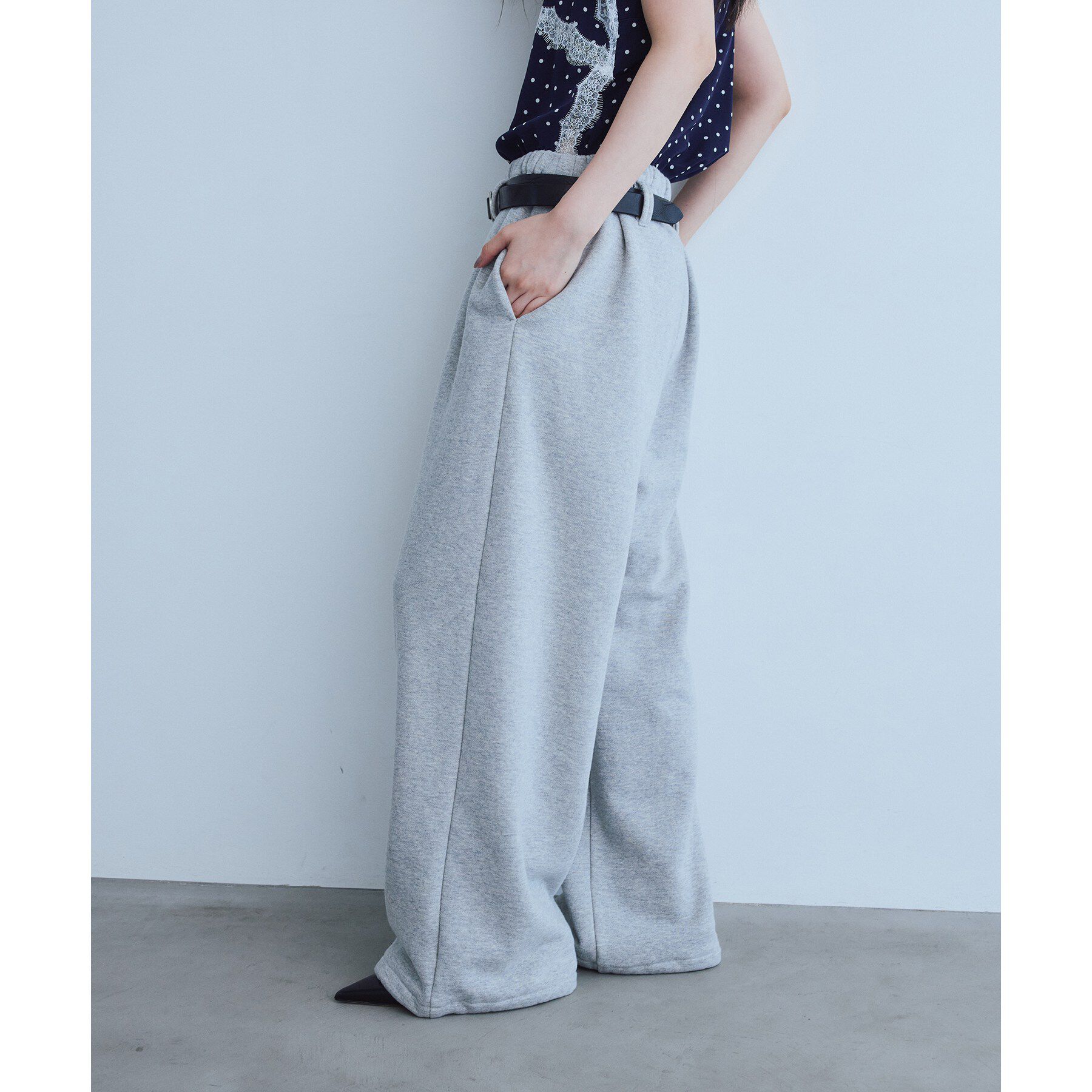 CODE A「UKI UKI＊CODE A｜volume sweat pants」|その他|