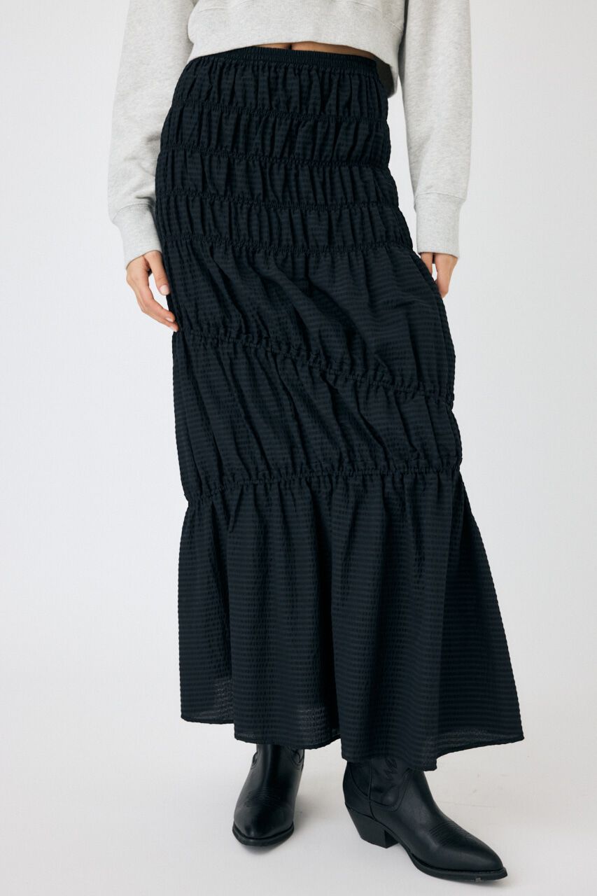 MOUSSY「PLAID GATHER スカート」|スカート|
