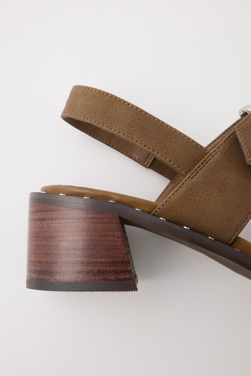 MOUSSY「W BUCKLE STRAP サンダル」|サンダル|