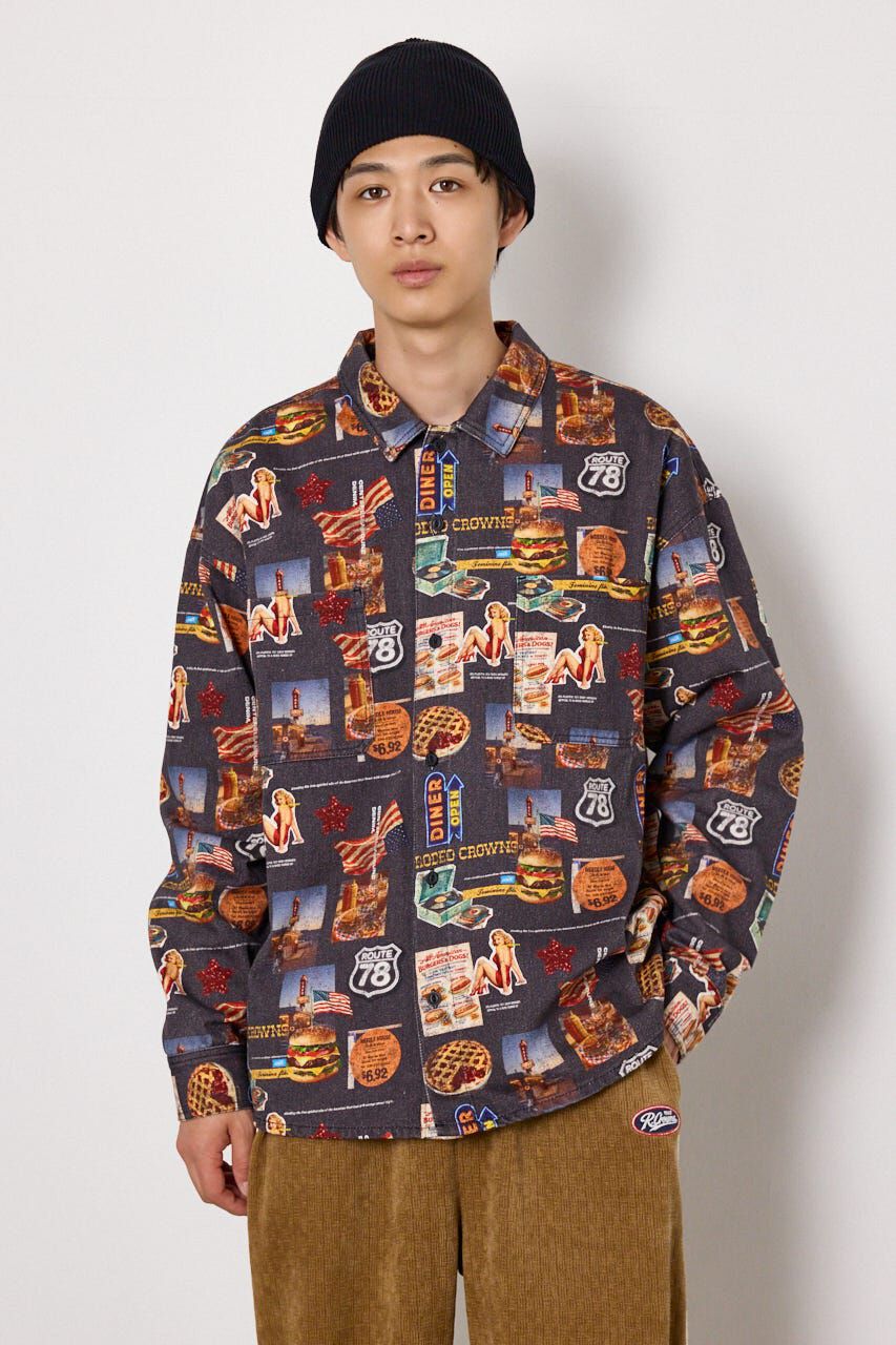 RODEO CROWNS「diner シャツ」|シャツ・ブラウス|C.GRY