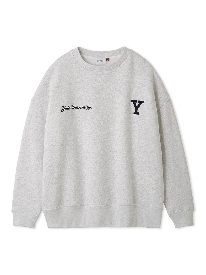 emmi「【emmi&times;GOOD ROCK SPEED】カレッジワイドボディクルースウェット」|スウェット・ジャージ|LGRY
