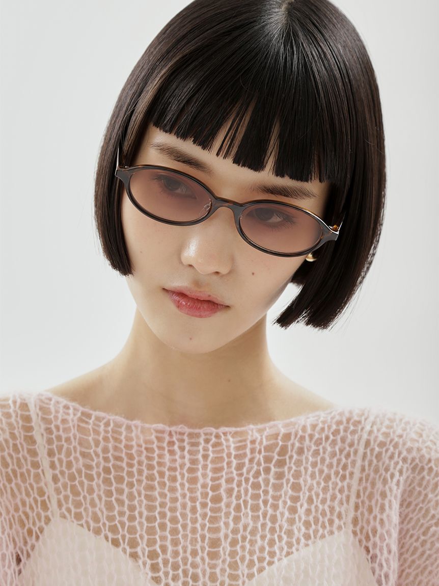 emmi atelier「オーバルアイウエア」|メガネ|