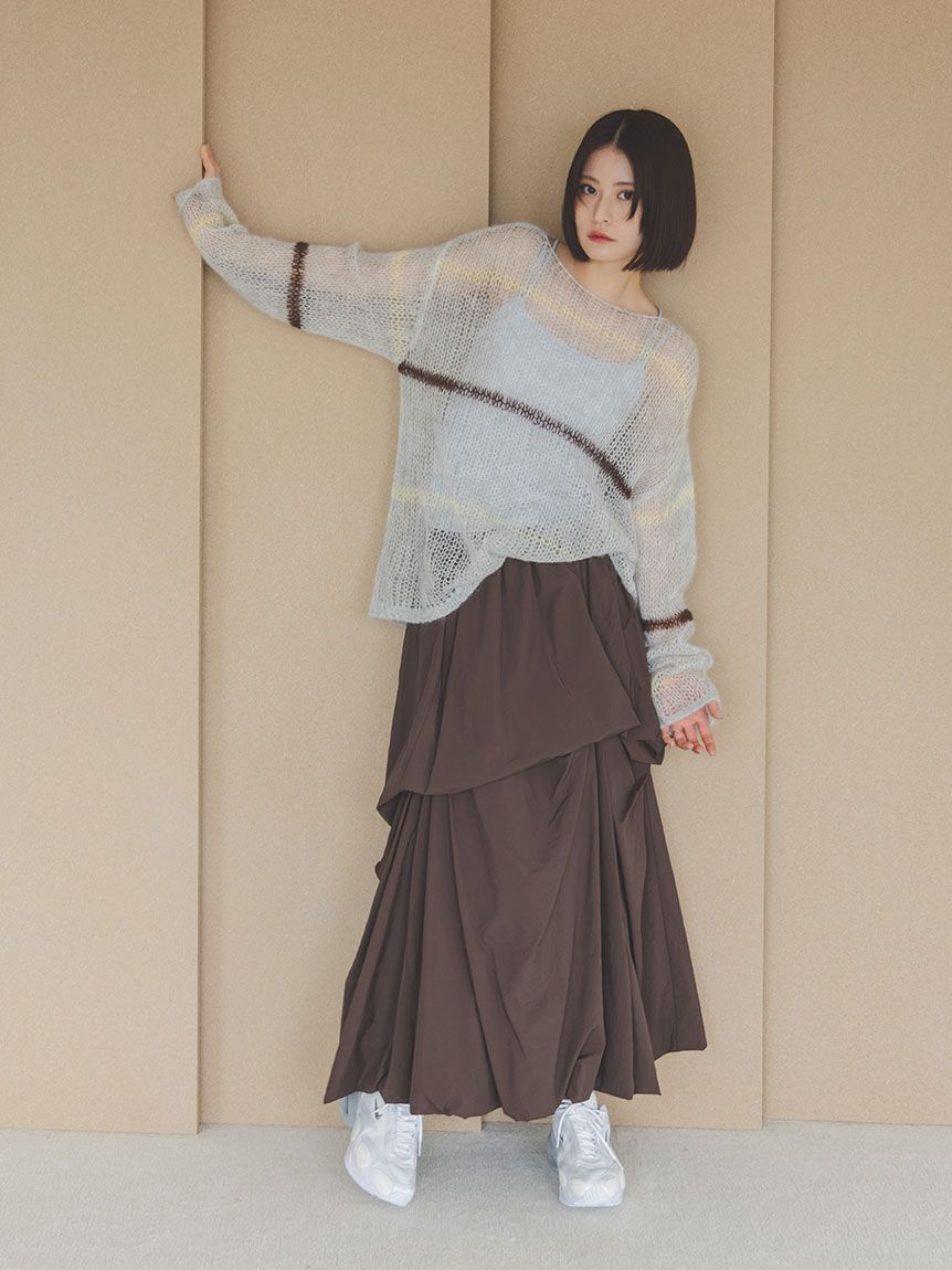 emmi atelier「【ONLINE限定カラーあり】モヘアニットプルオーバー」|ニット・セーター|