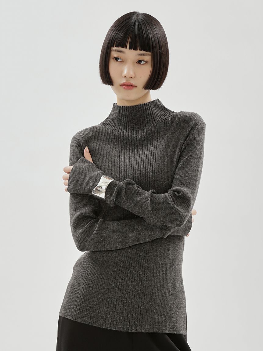 emmi atelier「ウールシルクニット」|ニット・セーター|