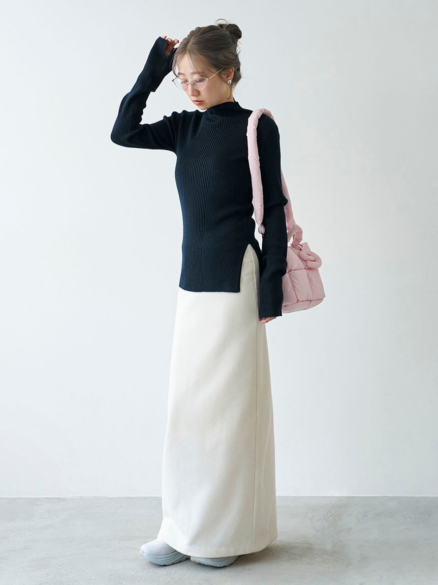 emmi atelier「ウールシルクニット」|ニット・セーター|