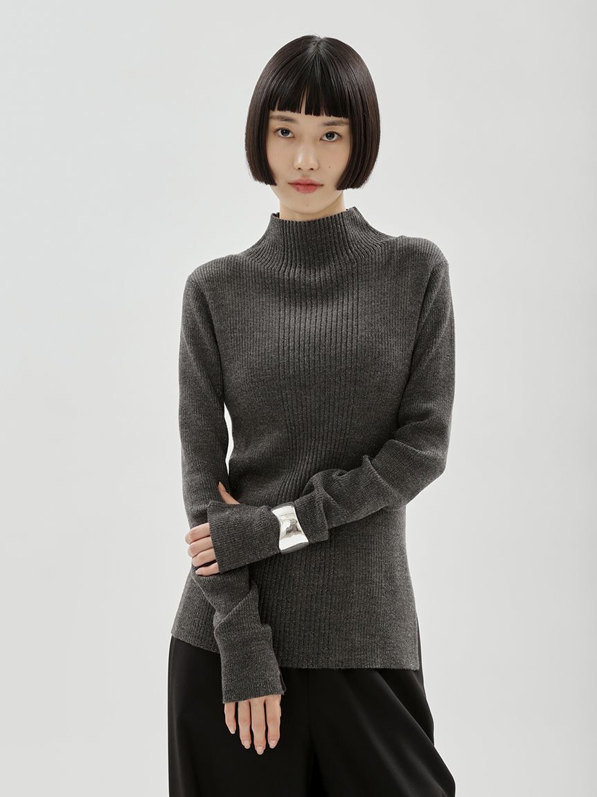 emmi atelier「ウールシルクニット」|ニット・セーター|