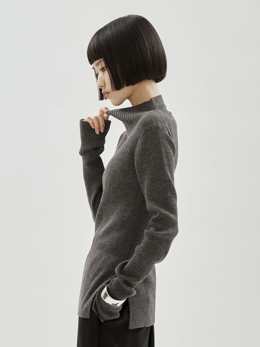 emmi atelier「ウールシルクニット」|ニット・セーター|