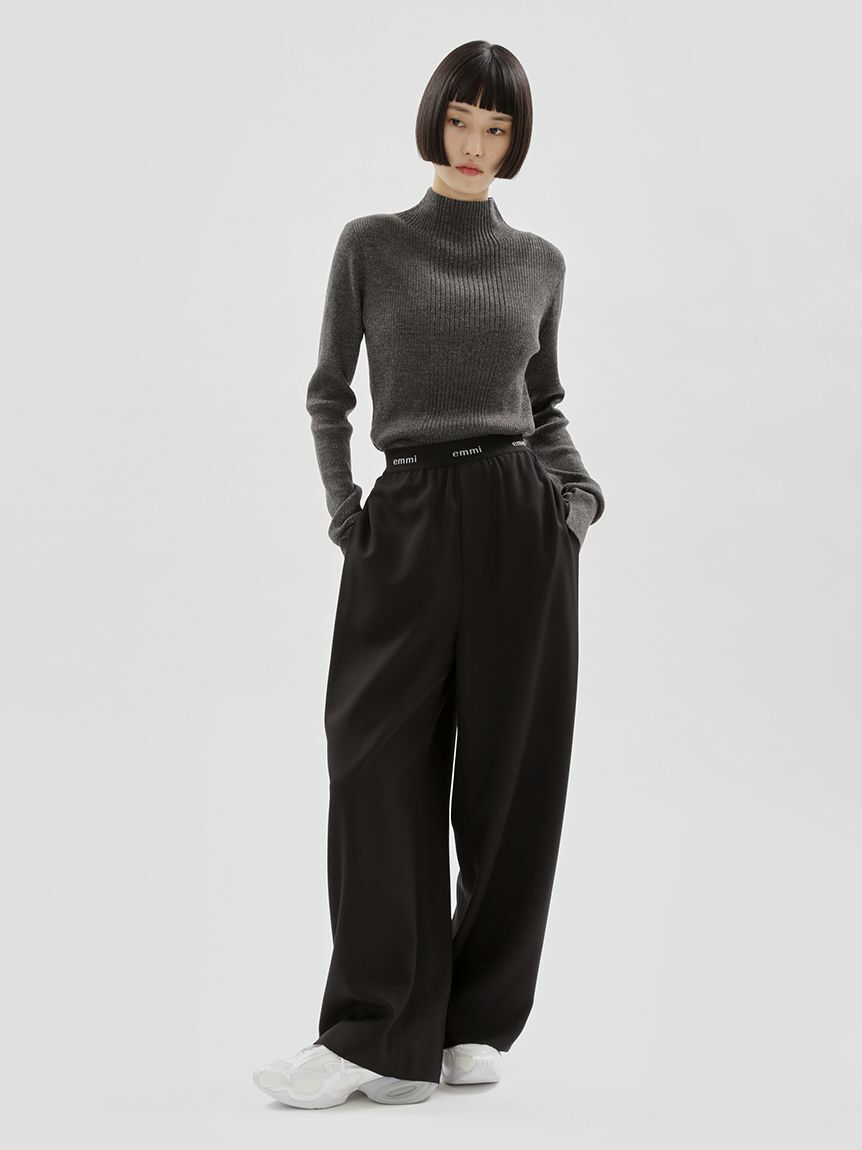 emmi atelier「ウールシルクニット」|ニット・セーター|