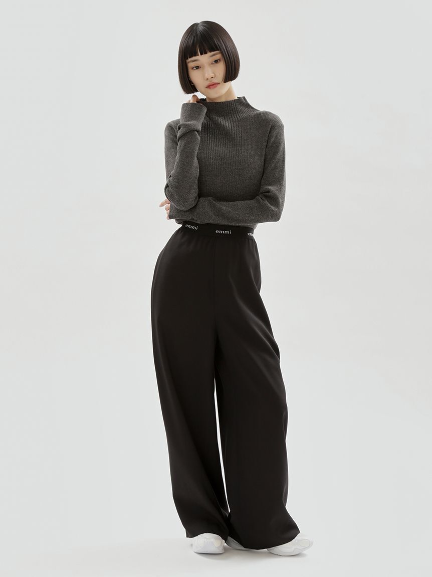 emmi atelier「ウールシルクニット」|ニット・セーター|