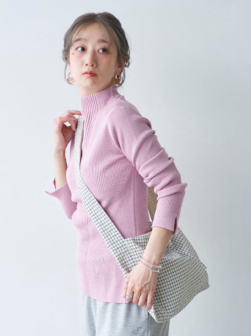 emmi atelier「ウールシルクニット」|ニット・セーター|PNK
