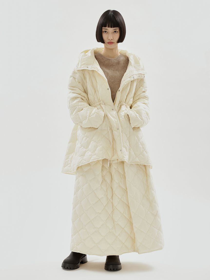 emmi atelier「ウール混ミンク加工ニット」|ニット・セーター|