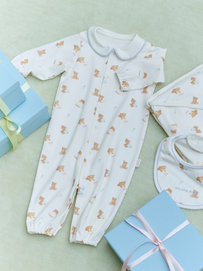 GELATO PIQUE KIDS & BABY「【BABY】新生児ベビーベア2WAYオール」|ロンパース|OWHT