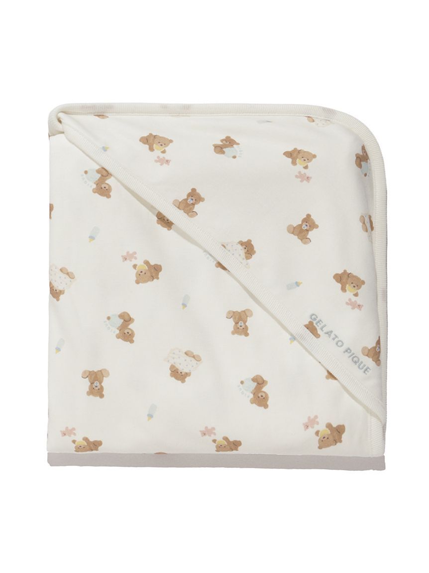 GELATO PIQUE KIDS & BABY「【ラッピング済み】【BABY】ベビーベアブランケット&スタイSET」|その他ベビー用品|