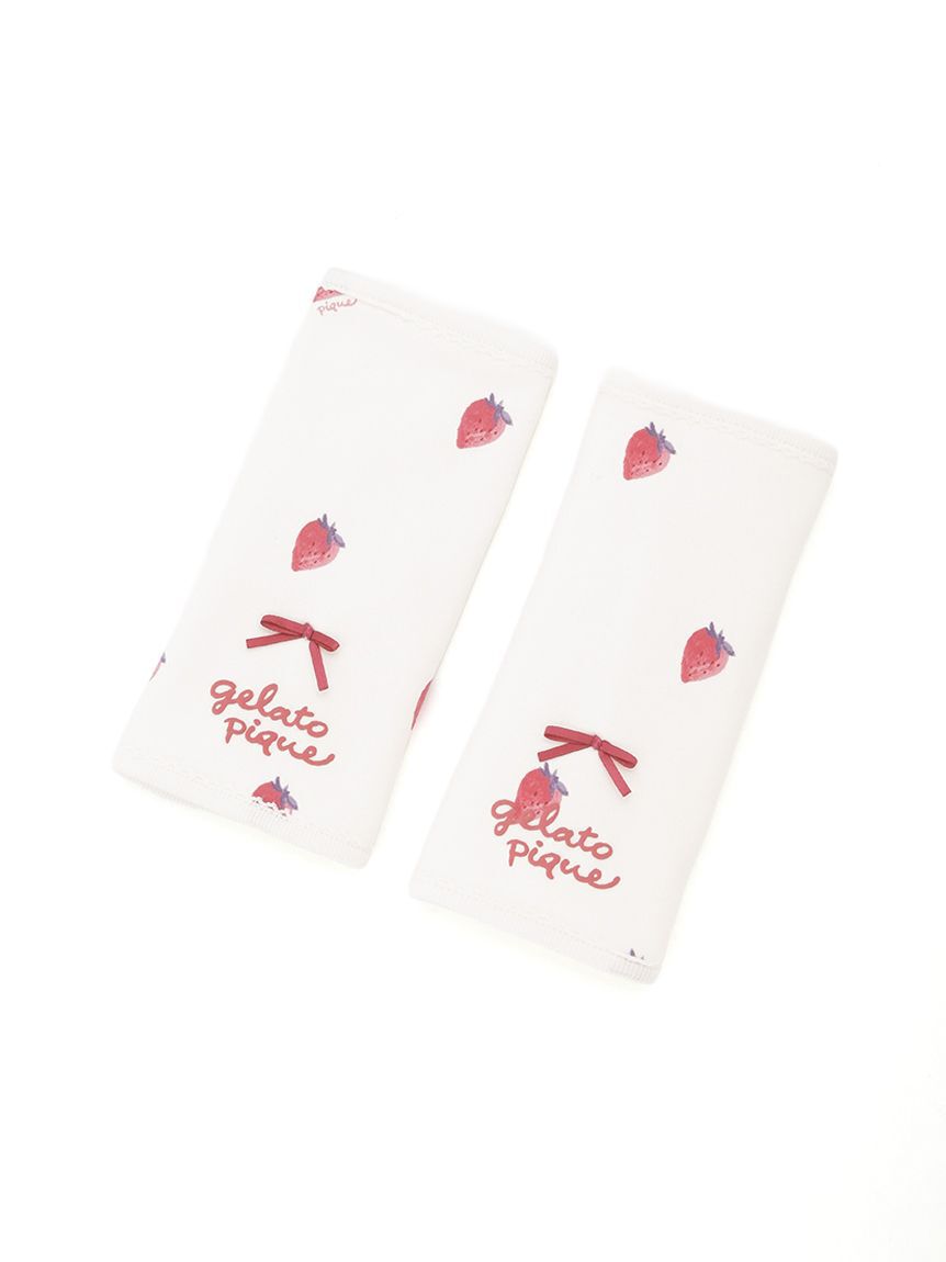 GELATO PIQUE KIDS & BABY「【BABY】オーガニックコットンフェイバリットモチーフ柄サッキングパッド」|マタニティ・ママグッズ|RED