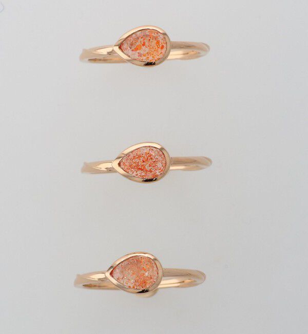 agete「サンストーンリング【Colors Ring Series】 」|リング|