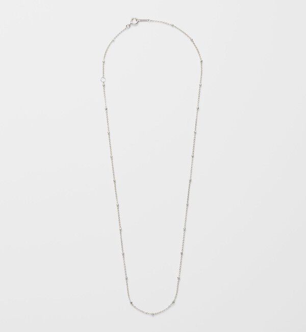 agete「シルバーネックレスチェーン（45cm）」|ネックレス|シルバー