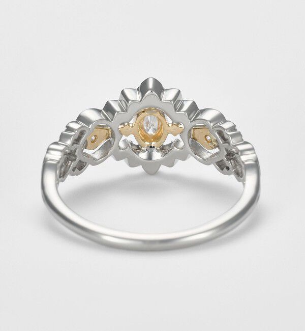agete「《Limited Edition》K10／プラチナダイヤモンドリング（0.13ct）」|その他|