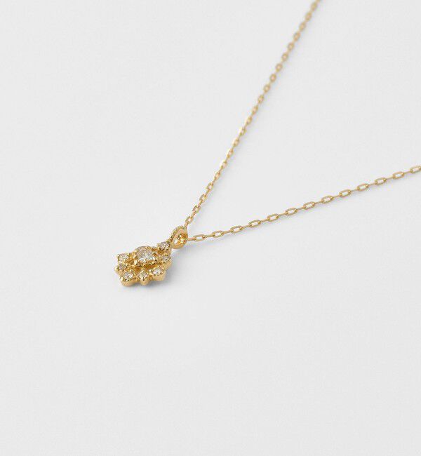 agete「《Limited Edition》K18ダイヤモンドネックレス（0.07ct）」|ネックレス|