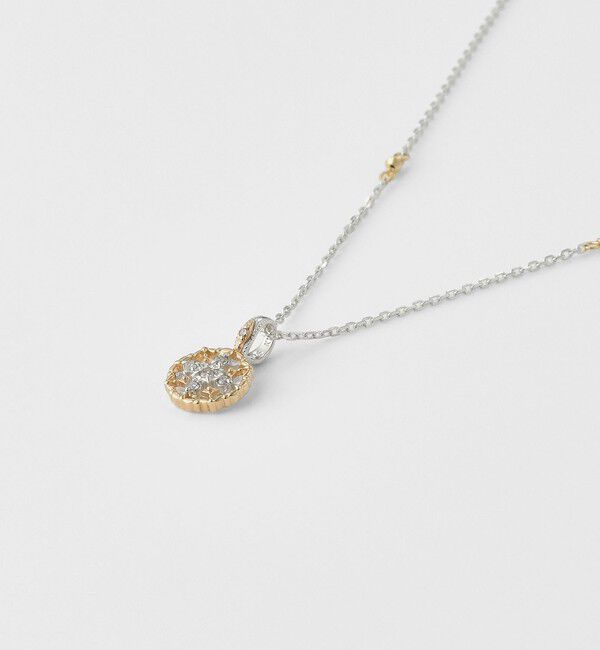 agete「《Limited Edition》シルバー／K10ダイヤモンドネックレス（0.05ct）」|ネックレス|