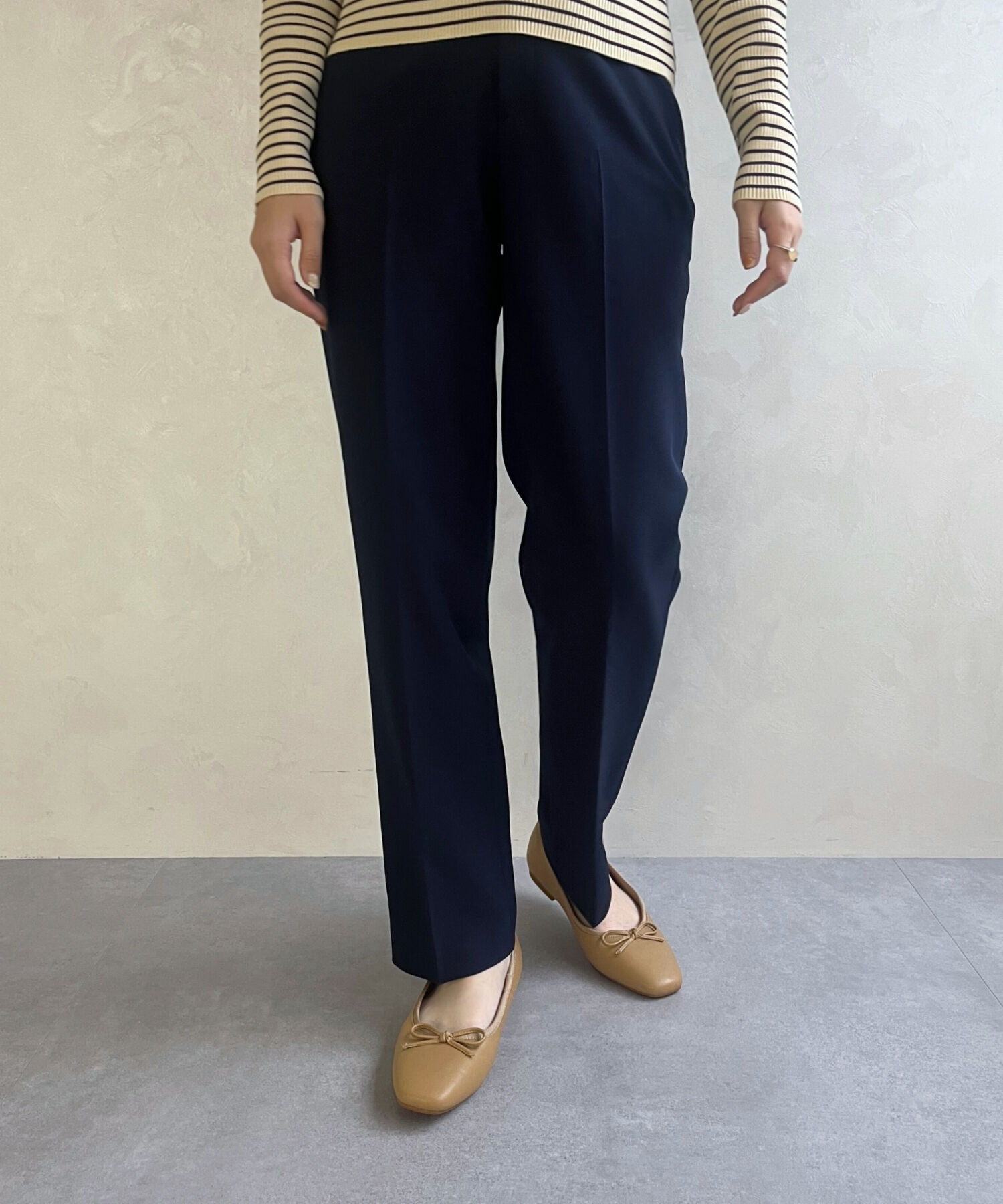 ORiental TRaffic「【 跳べるパンプス /　新色追加 】 バレエ シューズ /R-3208 厚手クッション フラット ヒール1ｃｍ」|パンプス|